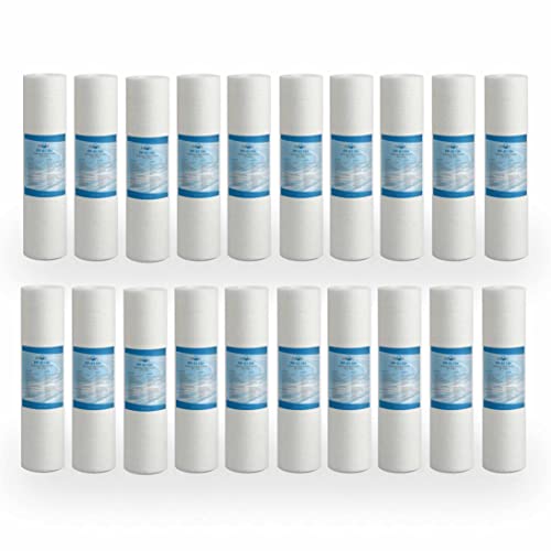 Bellerofonte 10 pollici cartucce sedimenti 20 pezzi 1 micron