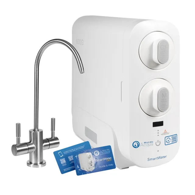 SmartWater Depuratore Acqua Osmosi Inversa Sottolavello Bianco