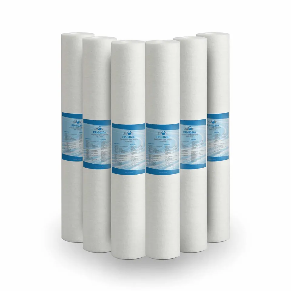 Bellerofonte Swan cartuccia sedimenti 20" 50 micron 6 pezzi