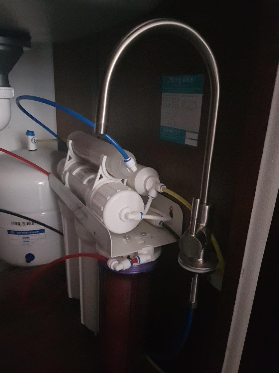iSpring RCC7AK Depuratore Osmosi 75 GPD 6 Stadi Nichel