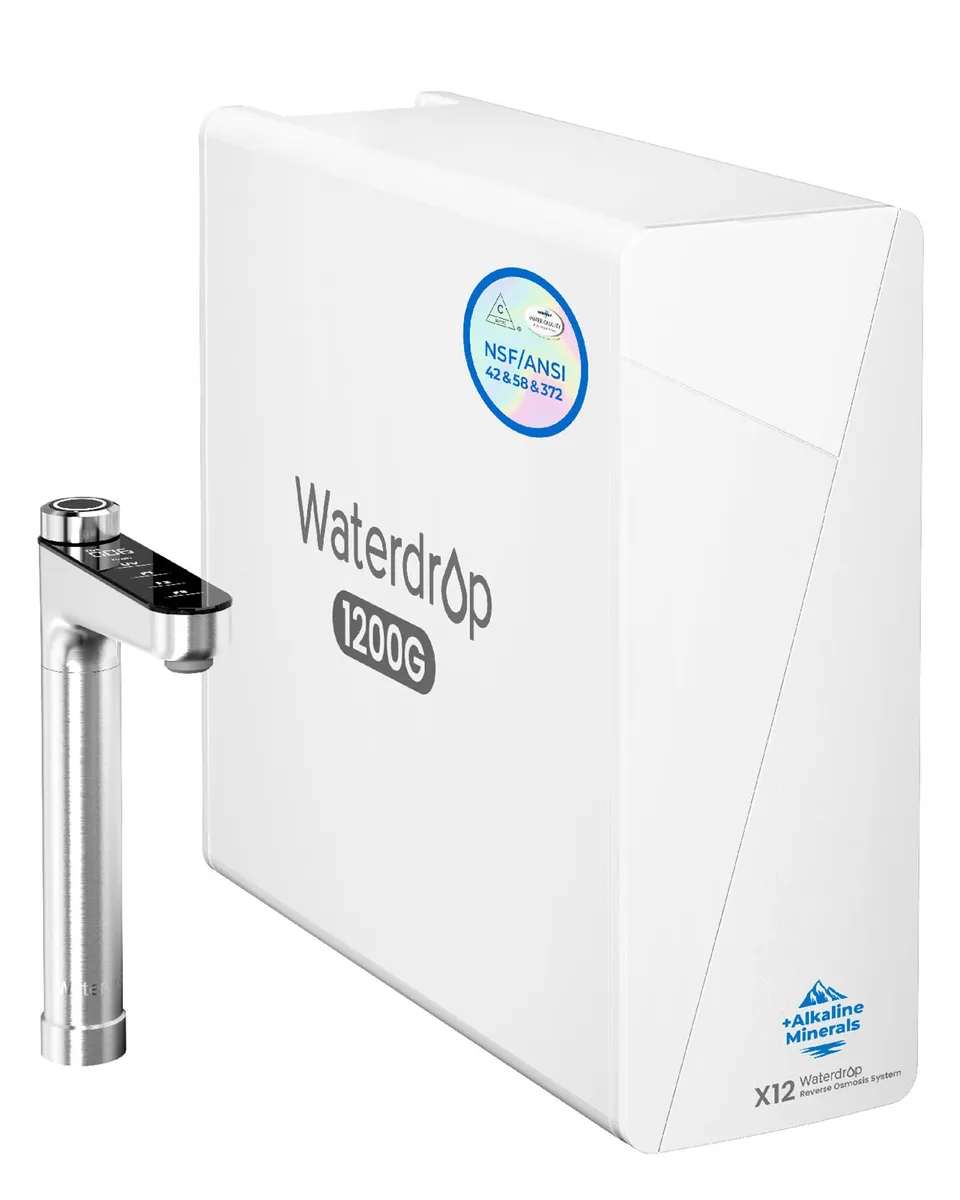 Waterdrop X12 Sistema Osmosi Inversa Alcalino pH+ 1200 GPD