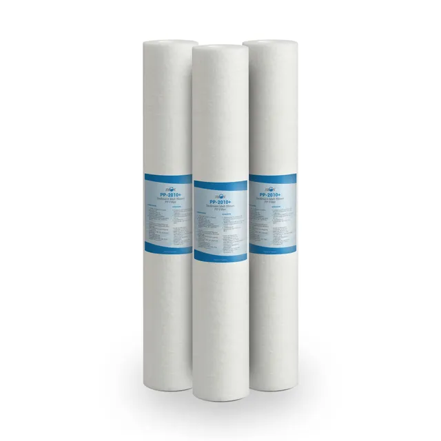 Bellerofonte Filtro Sedimenti 20 Pollici Cartuccia 10 Micron 3 Pezzi