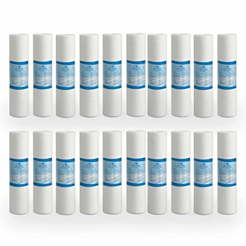 Bellerofonte Filtro Sedimenti 10" 5 Micron PP 20 Pezzi Prefiltro