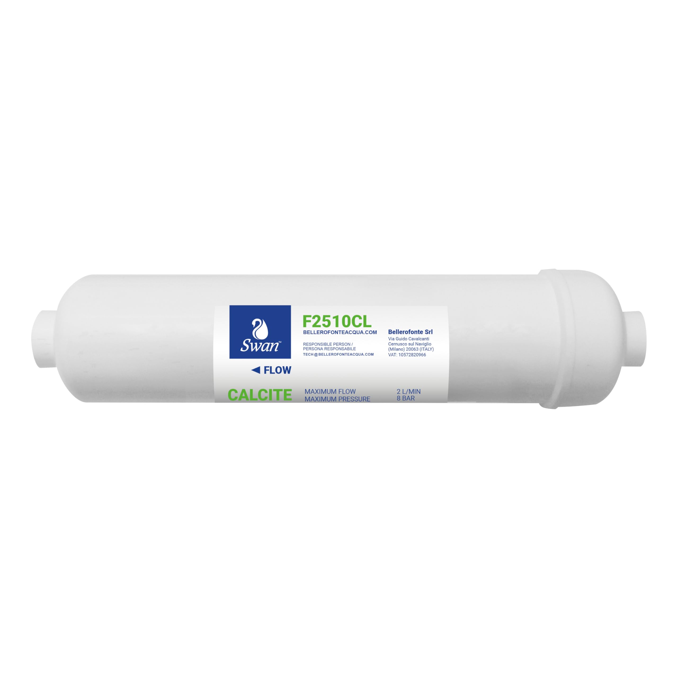 Bellerofonte AICROSW Filtro Linea 10" Carbone Vegetale GAC