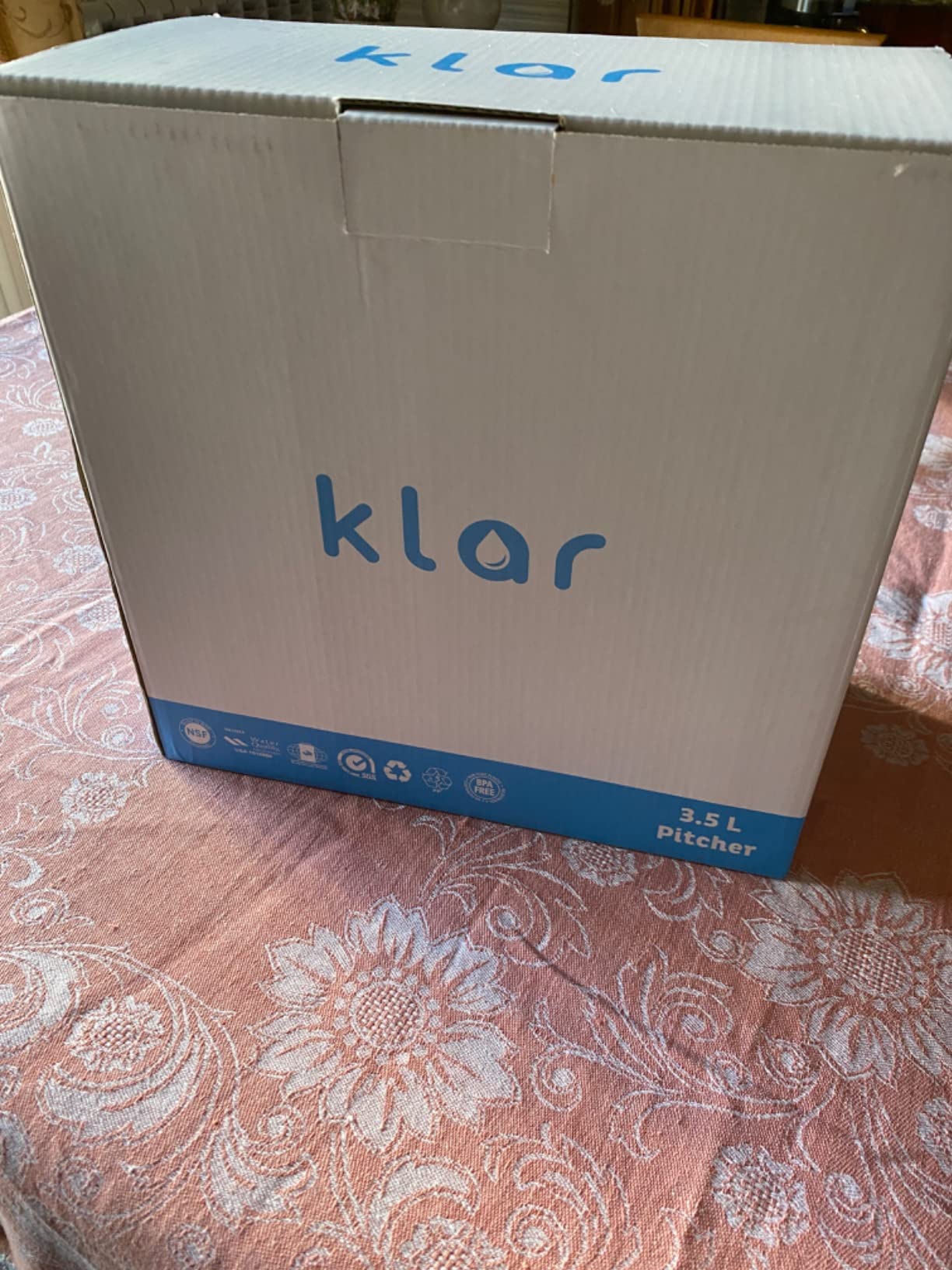 AB Group Klar Water Caraffa filtrante 3,5 L antifluoro