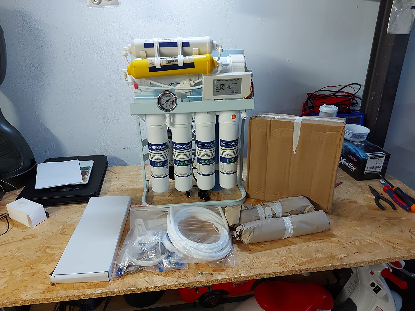 AB Group PUR Booster Quick 7 600 GPD impianto osmosi