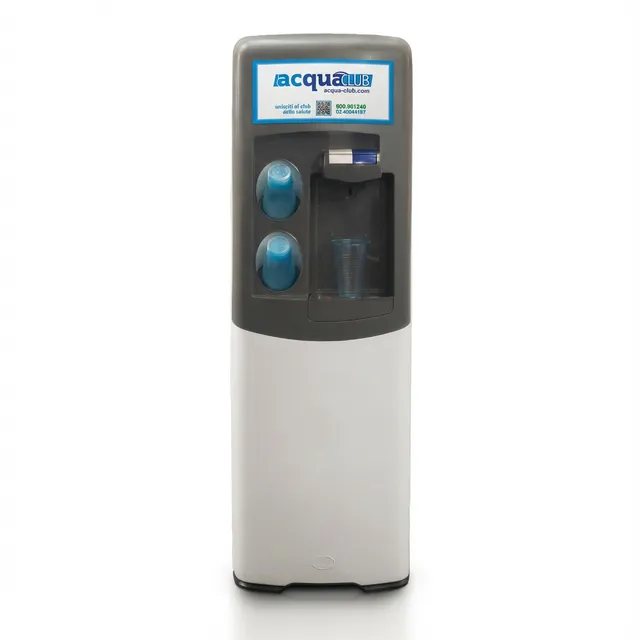 EBAC EMAX erogatore acqua rete idrica ambiente e fredda doppio portabicchieri