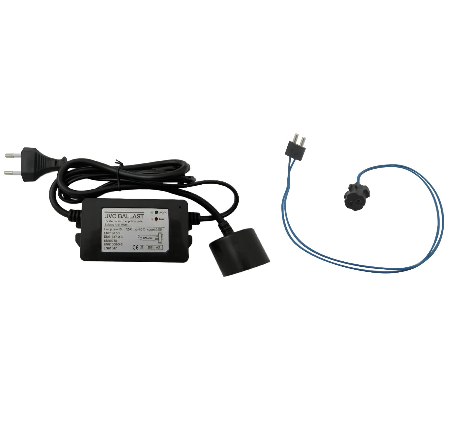 Bellerofonte Alimentatore UV 12-16W 2+2 Pin con Allarme