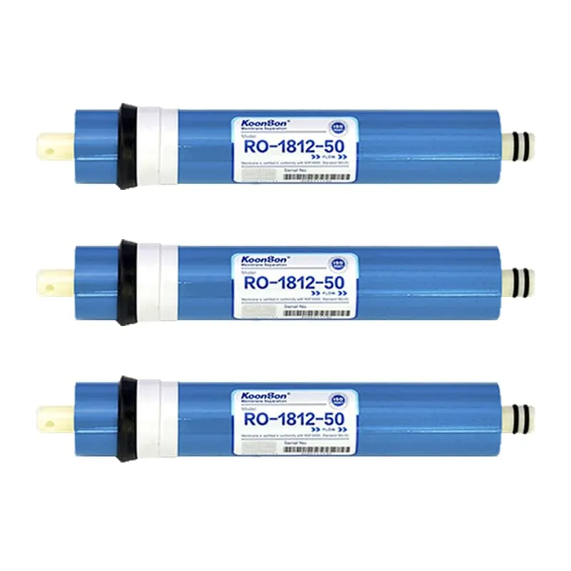 Bellerofonte RO-1812-50 membrana osmosi inversa 50 GPD 3 pezzi acqua pura