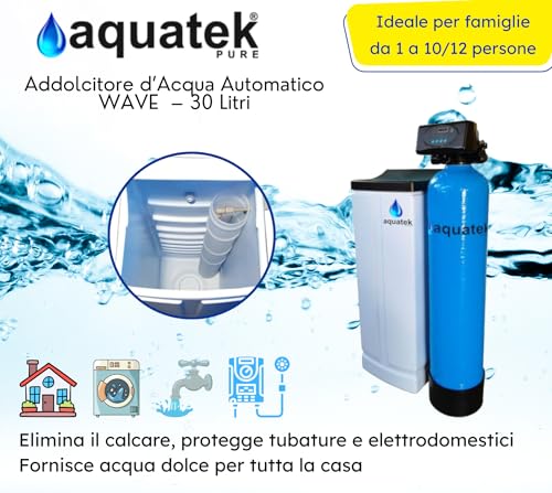 Aquatek Pure Wave addolcitore 30 litri valvola F69