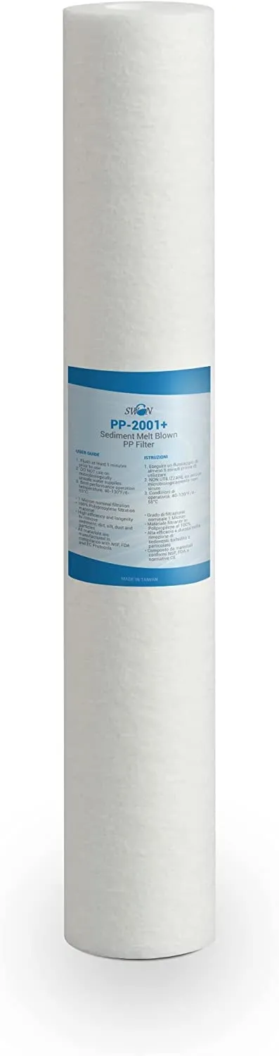 Bellerofonte Swan 20" cartuccia sedimenti 1 micron