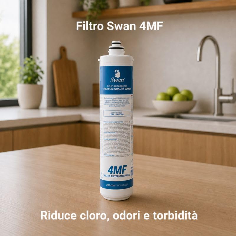 Bellerofonte Swan Essential Family 4MF depuratore con rubinetto family