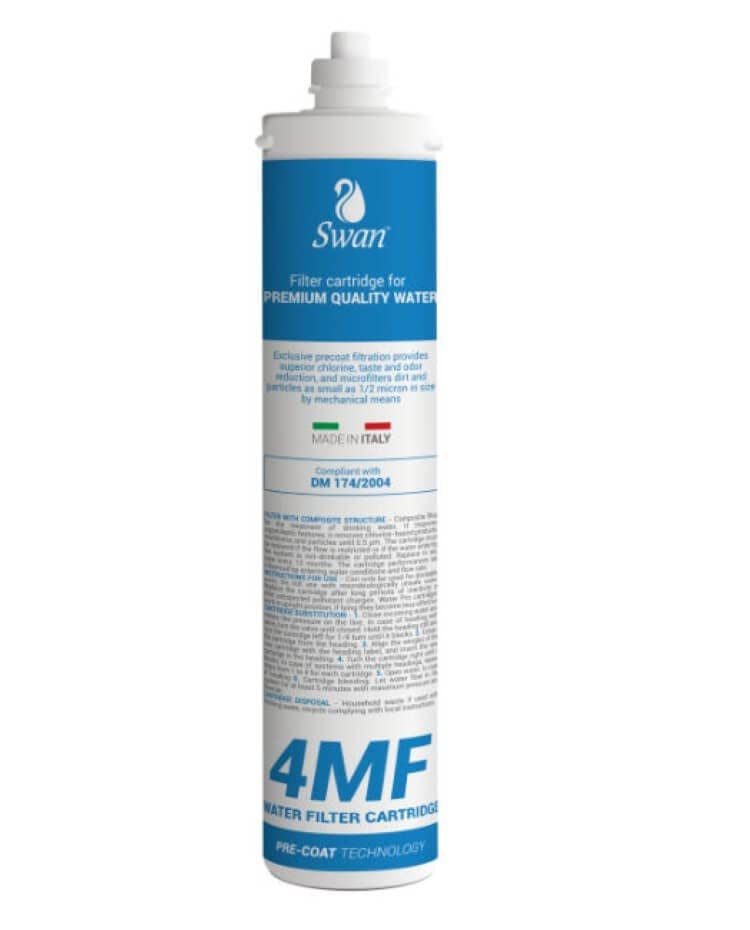 Bellerofonte Swan 4MF Filtro a baionetta 0,5 micron