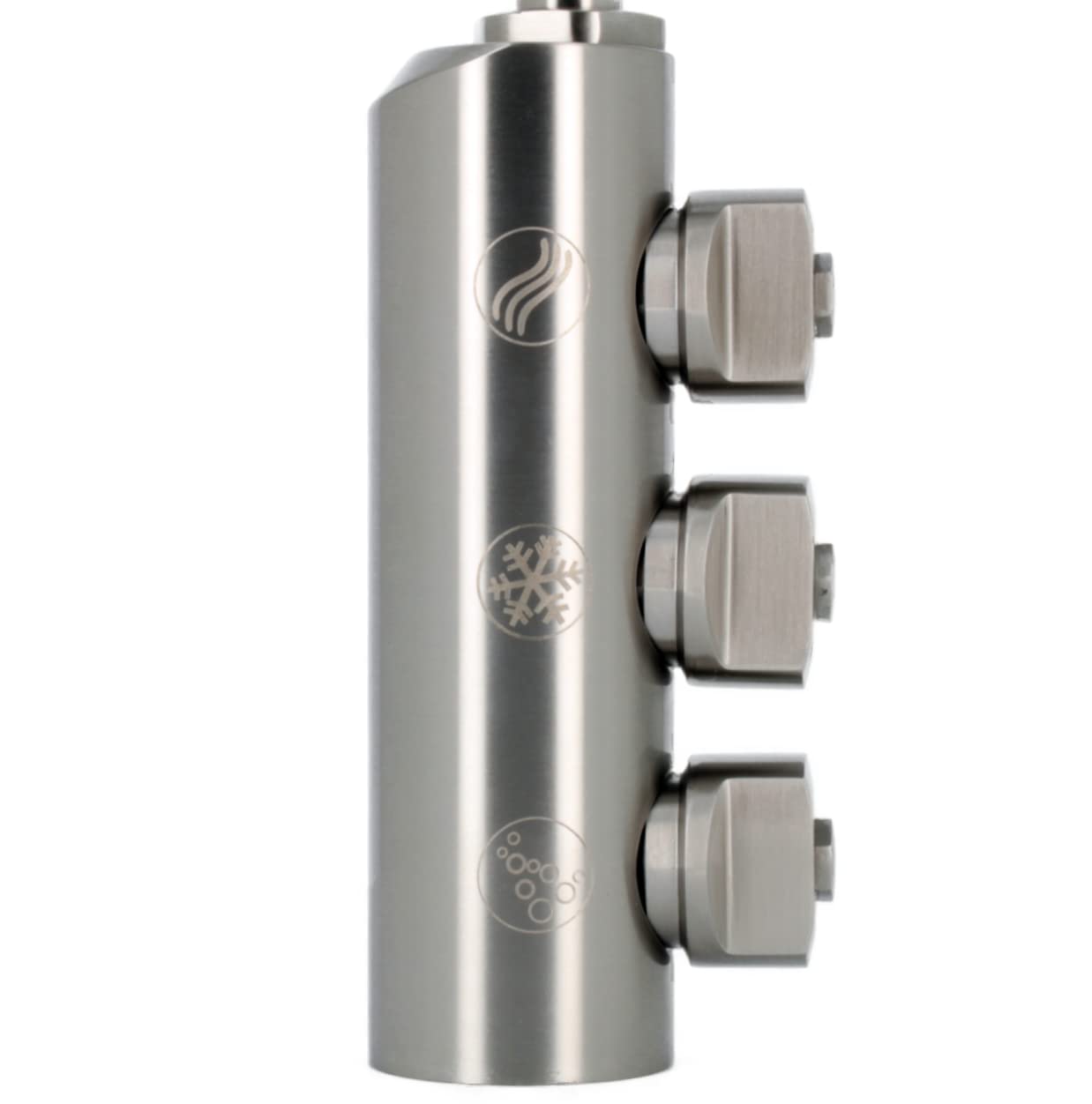 Bellerofonte Rubinetto 3 Vie Alto Inox 304 1/4"