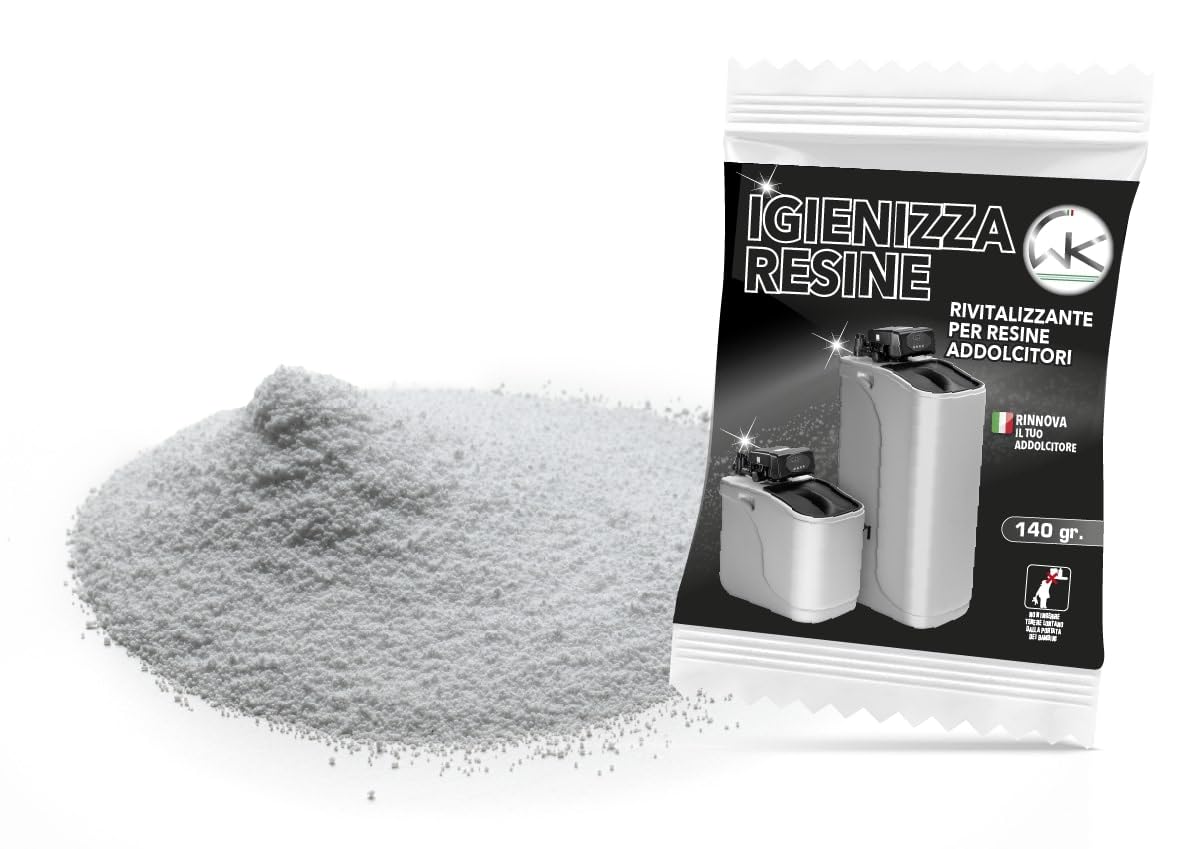 WK Igienizza Resine decalcificante addolcitore 3x140g citrico