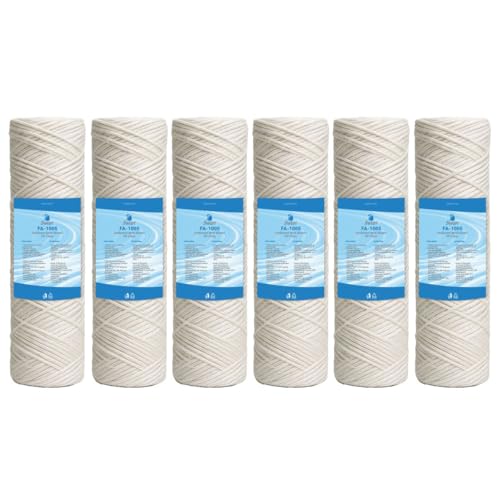 Bellerofonte Cartuccia Filo Avvolto 10" 5 Micron Confezione 6 Pezzi