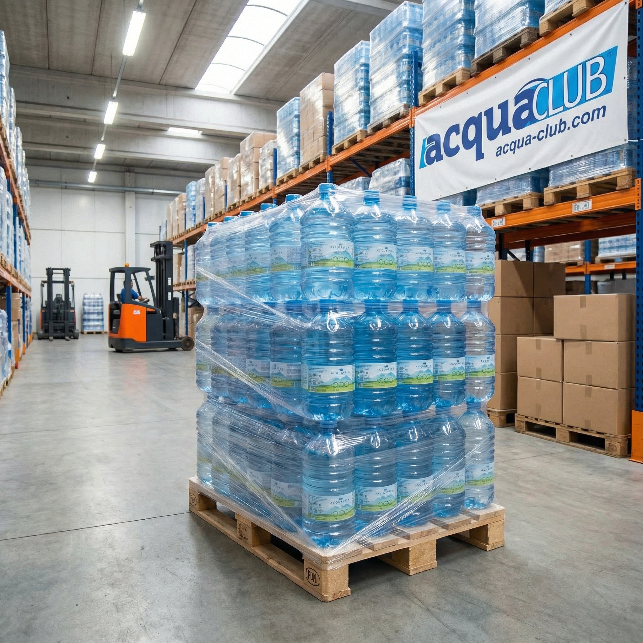 Acqua-Club Boccioni 18 Litri Boccione Acqua Sorgente Monouso
