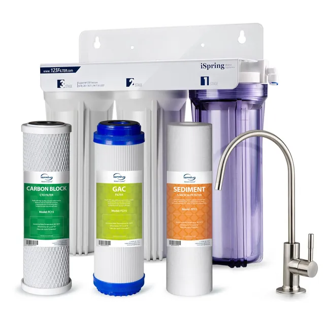 iSpring US31 filtro acqua sottolavello 3 stadi 1 GPM