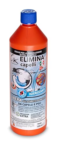WK Elimina Capelli Dissoturante Scarichi 1 L Alcalino