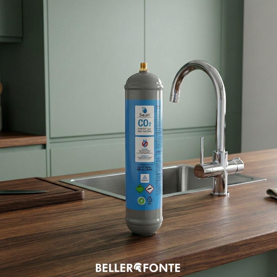 Bellerofonte Bombola CO2 600g E290 M11x1 Set 8 Pezzi