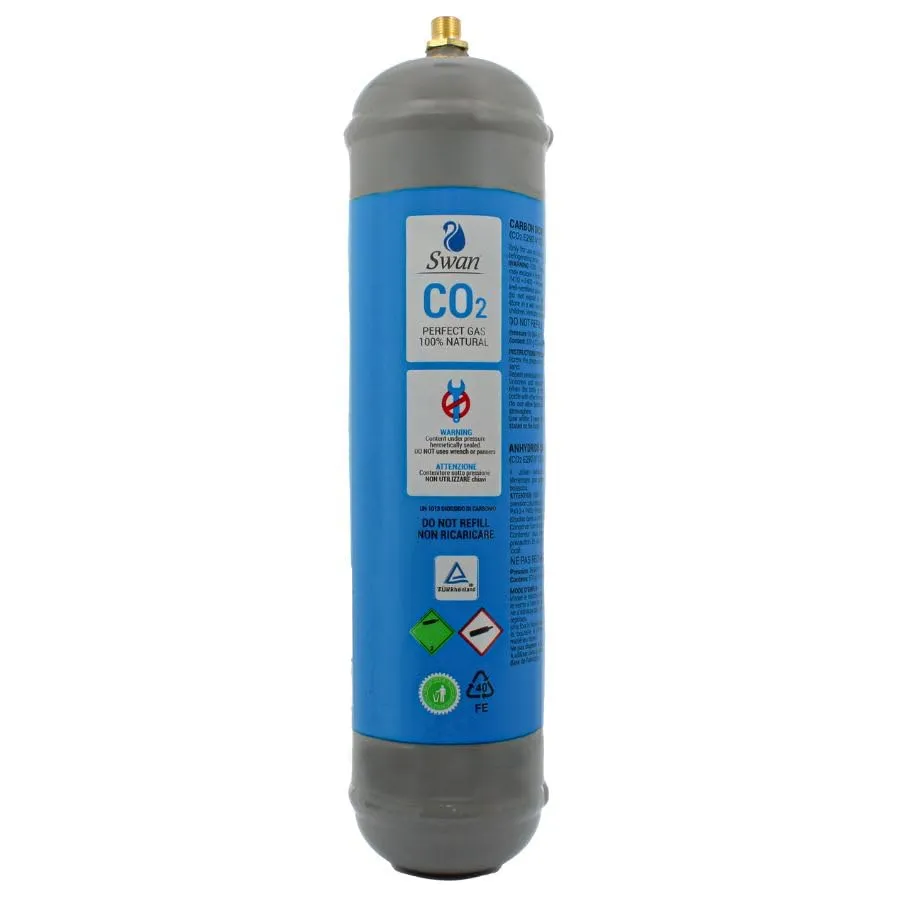 Bellerofonte Bombola CO2 600g E290 Gasatore 1 Pezzo