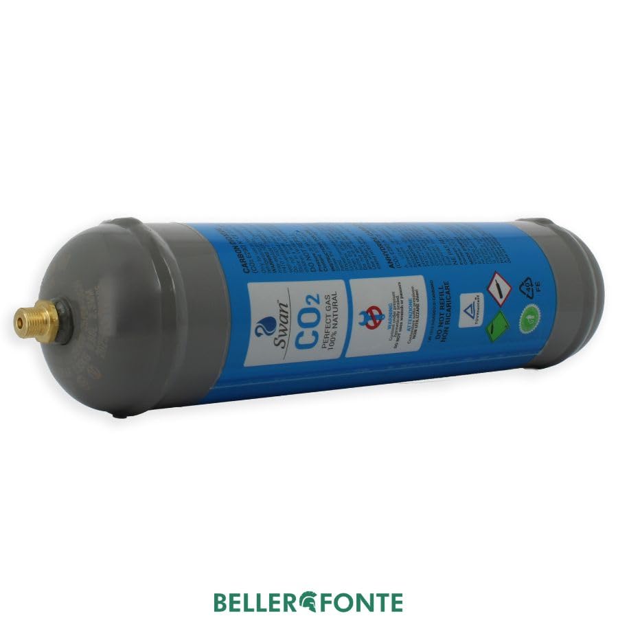 Bellerofonte Bombola CO2 600g E290 M11x1 Set 8 Pezzi