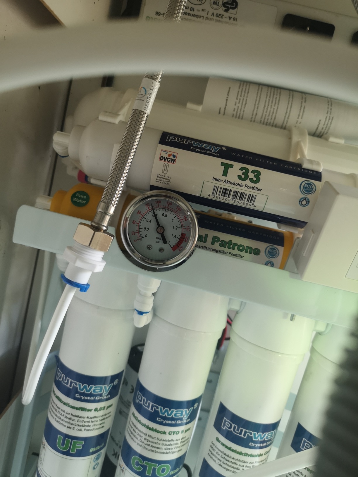 AB Group PUR Booster Quick 7 impianto osmosi 600 GPD