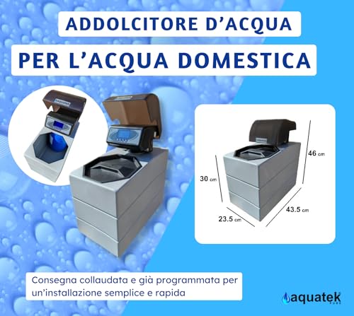 Aquatek Compact-LCD 7 addolcitore sottolavello 7 litri