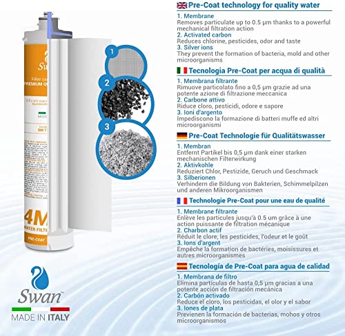 Bellerofonte 4MF AG Filtro Baionetta Antibatterico 11000L
