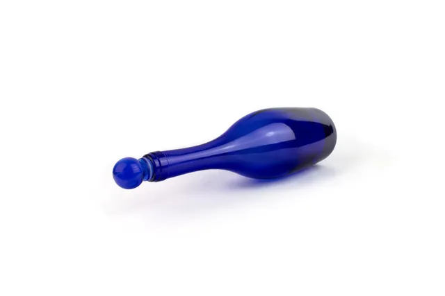 Bellerofonte Elegance Bottiglia Vetro Blu 750 ml 6 Pezzi Pressione