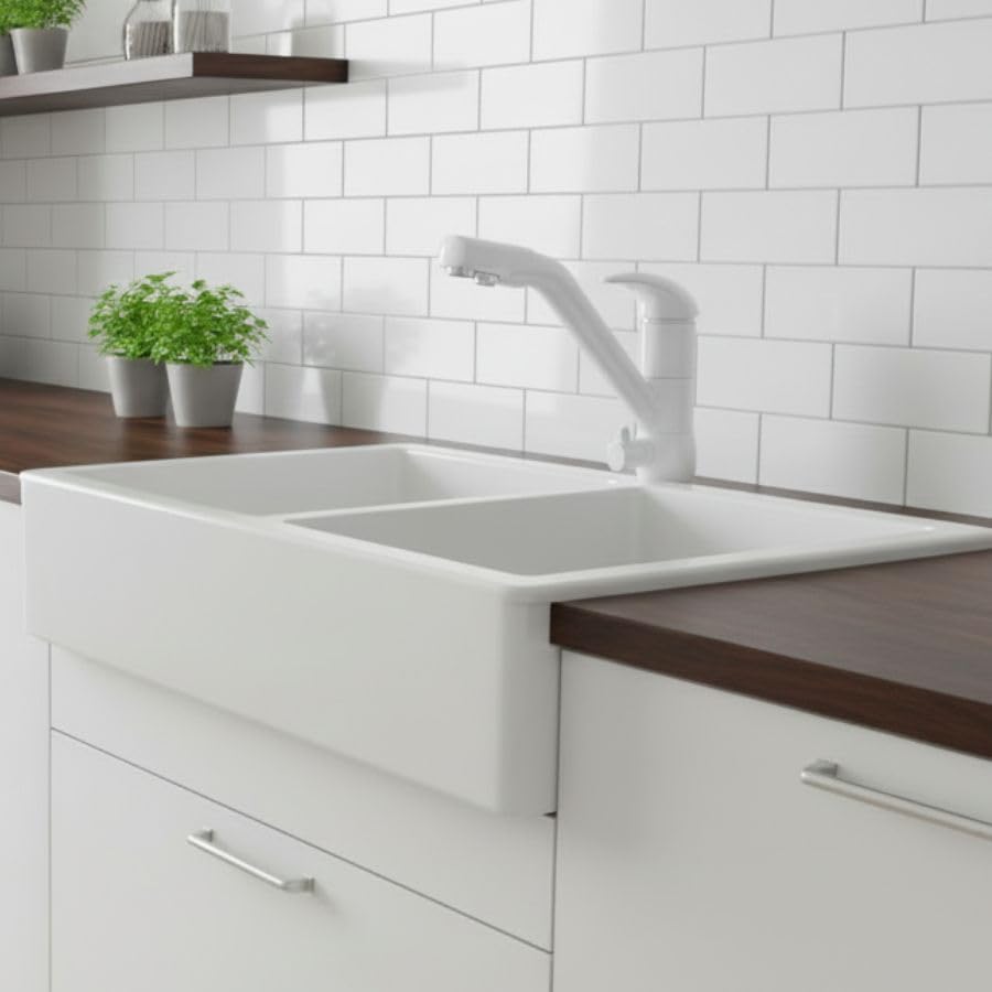 Bellerofonte IFM Rubinetto Miscelatore 3 Vie Bianco