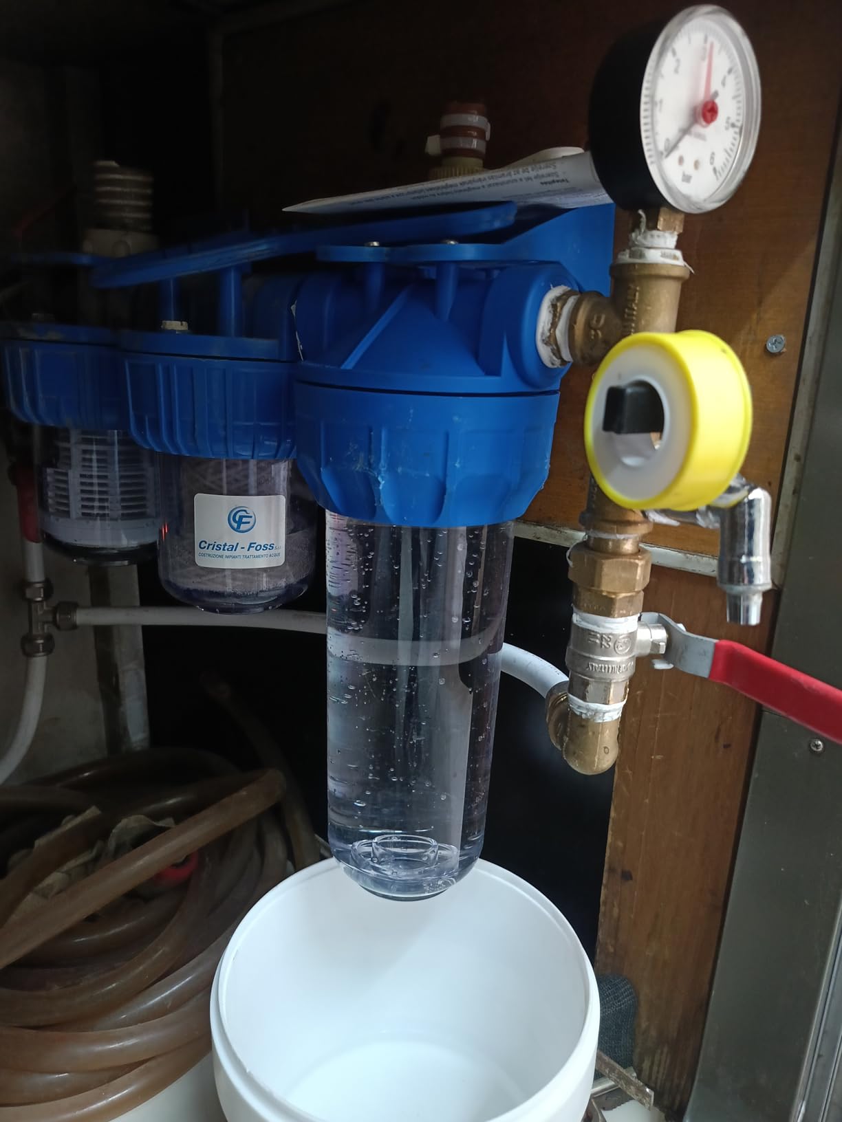 WK Contenitore Filtro Acqua 5'' 1/2" Made in Italy