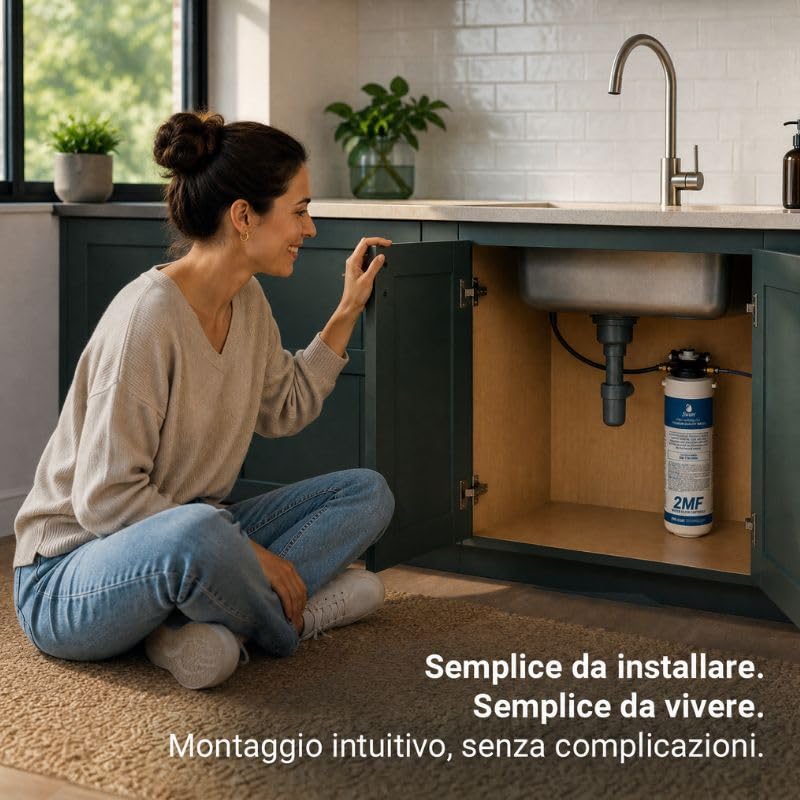 Bellerofonte Swan Digital Essential 2MF depuratore acqua contalitri