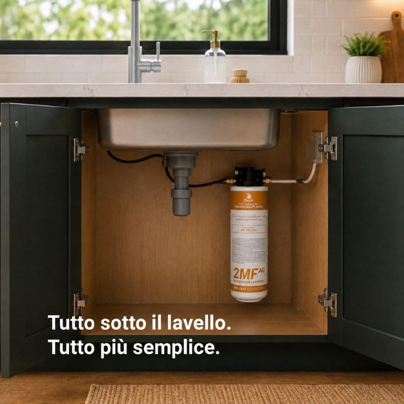 Bellerofonte Swan Protection kit digital 2MF-AG rubinetto