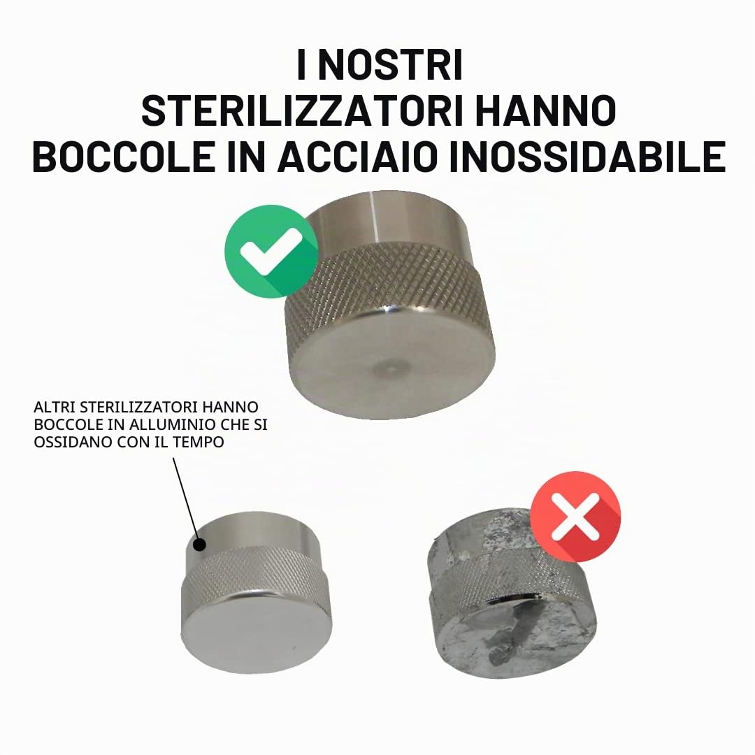 Bellerofonte Sterilizzatore UV 11W 4 l/min Acqua Potabile
