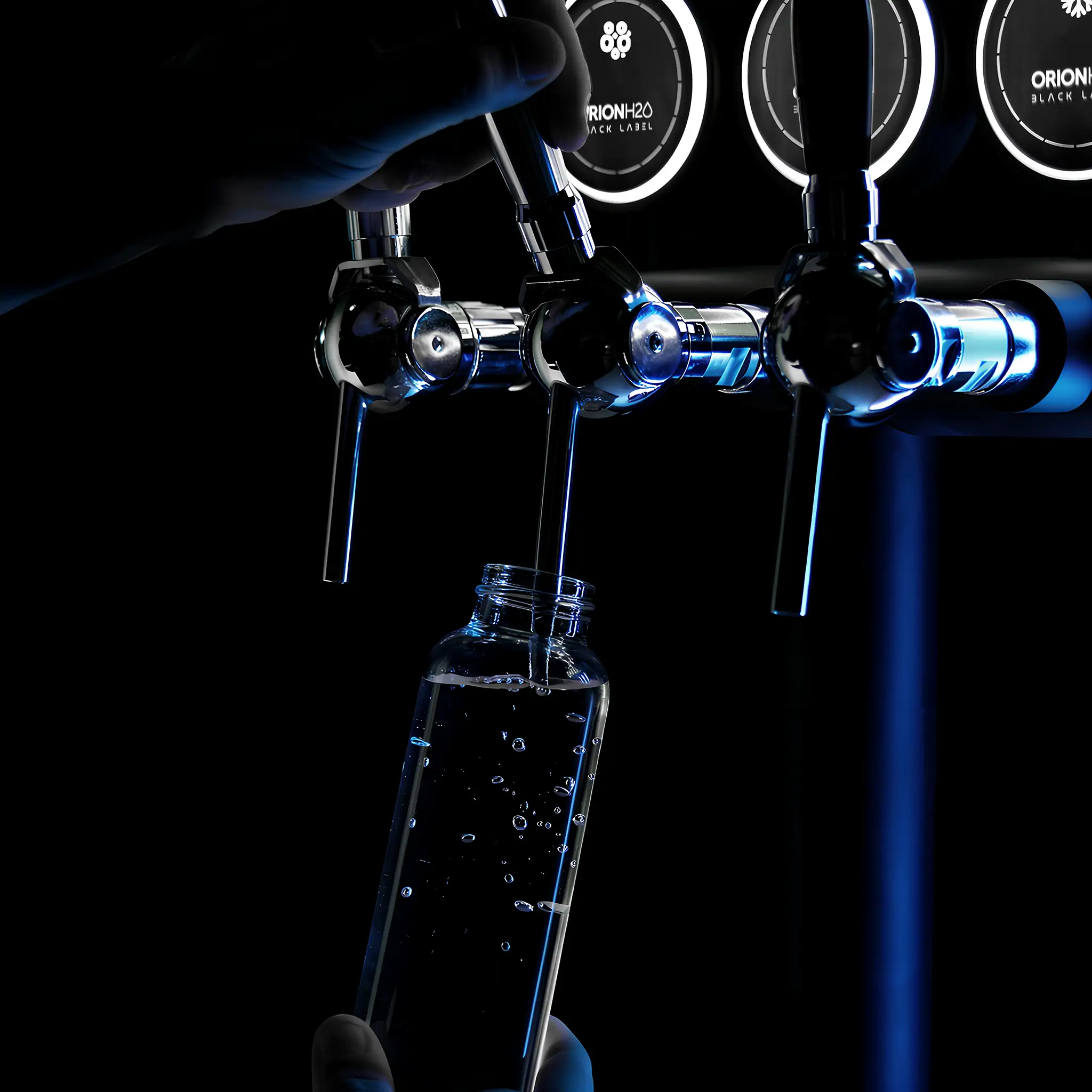 Orion H2O Star Light Black Label depuratore acqua design nero