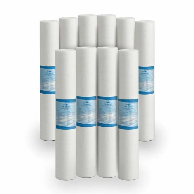 Bellerofonte Filtro Sedimenti 20 Pollici 50 Micron cartuccia 10 pezzi