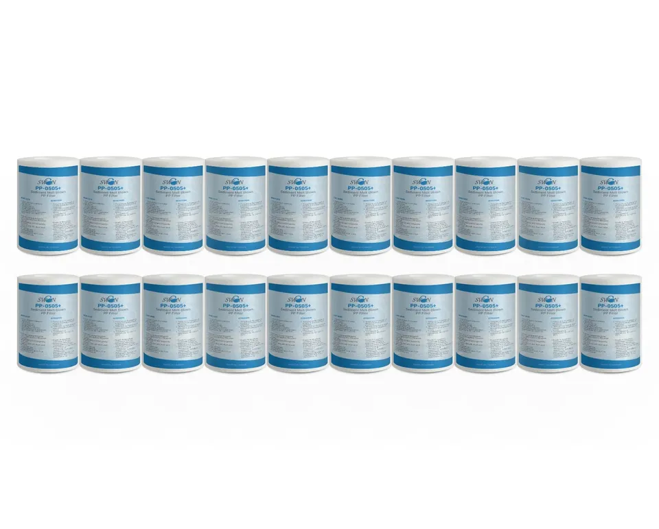 Bellerofonte Filtro Sedimenti Acqua 5" 5 Micron 20 Pezzi