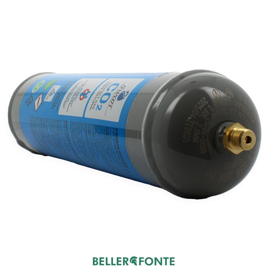 Bellerofonte Bombole CO2 600g E290 Gasatore 6 Pezzi