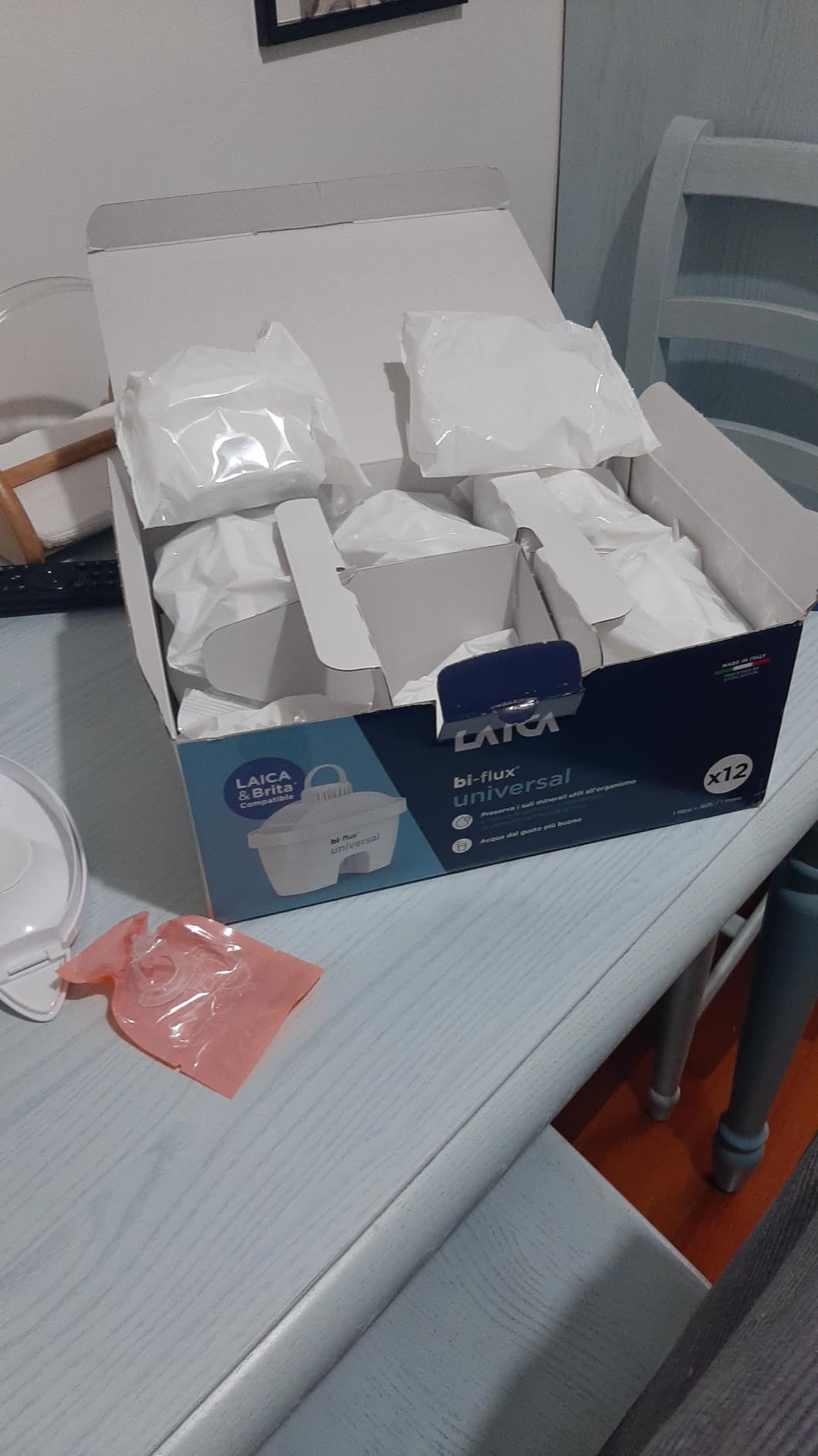 Laica Bi-Flux Universal filtri caraffa 4 pezzi compatibile Brita