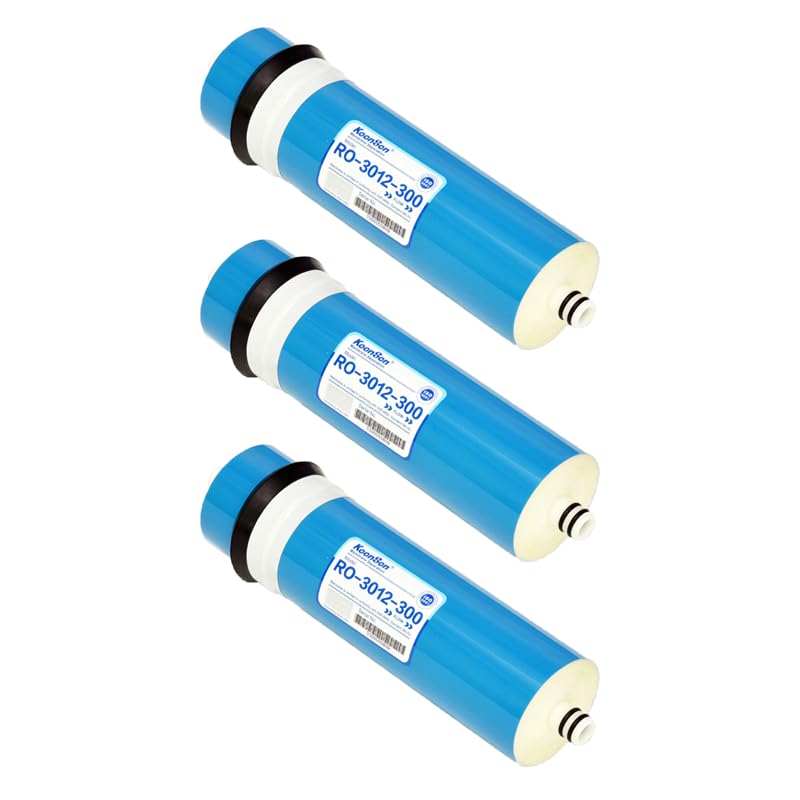 Bellerofonte Residenziale RO-3012-300 GPD Membrana Osmosi 3 Pezzi 90%