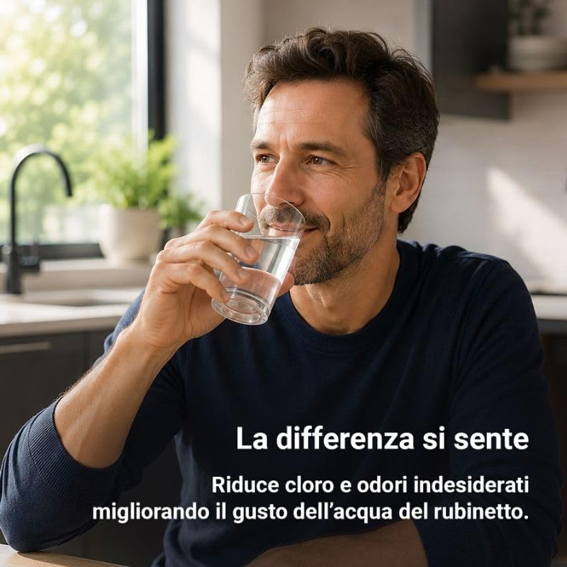 Bellerofonte Swan Essential 2MF depuratore acqua con rubinetto 1 via