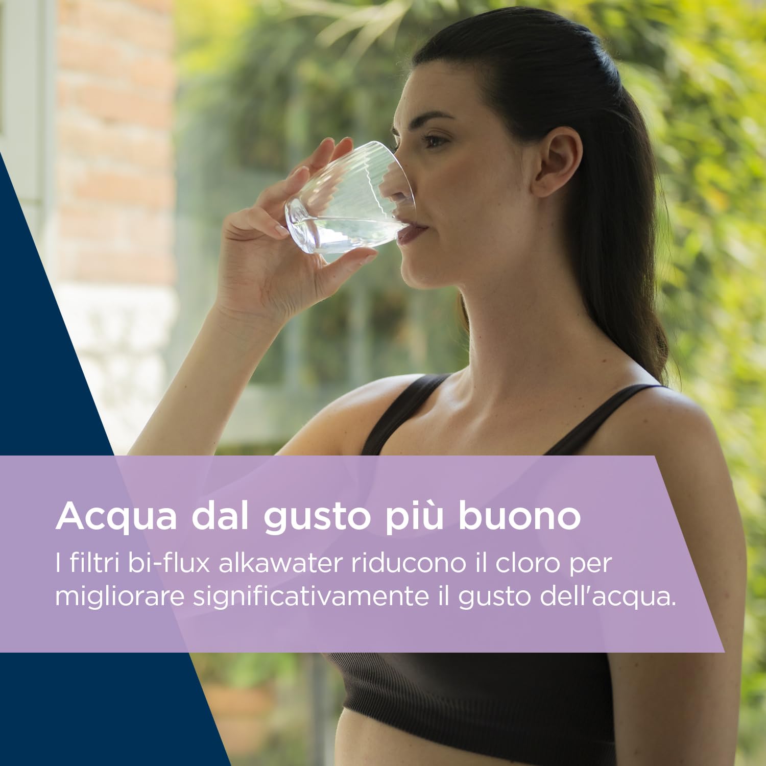 Laica Bi-Flux Alkawater Filtri Caraffa Alcalina 4 Pezzi