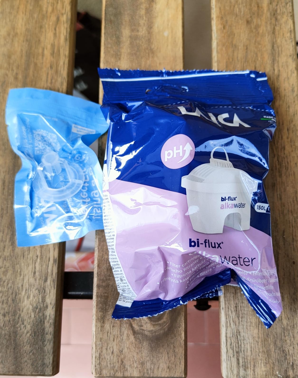 Laica Bi-Flux Alkawater Filtri Caraffa Alcalina 4 Pezzi