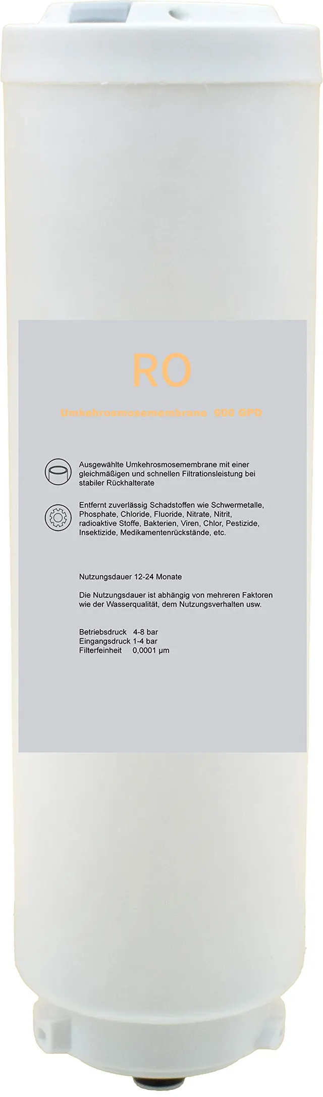 AB Group PUR Connect 600 GPD membrana osmosi Quick Change