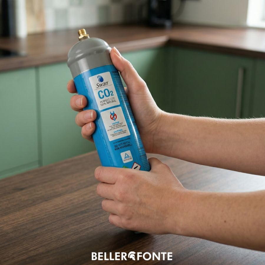 Bellerofonte Bombola CO2 600g E290 M11x1 Set 8 Pezzi