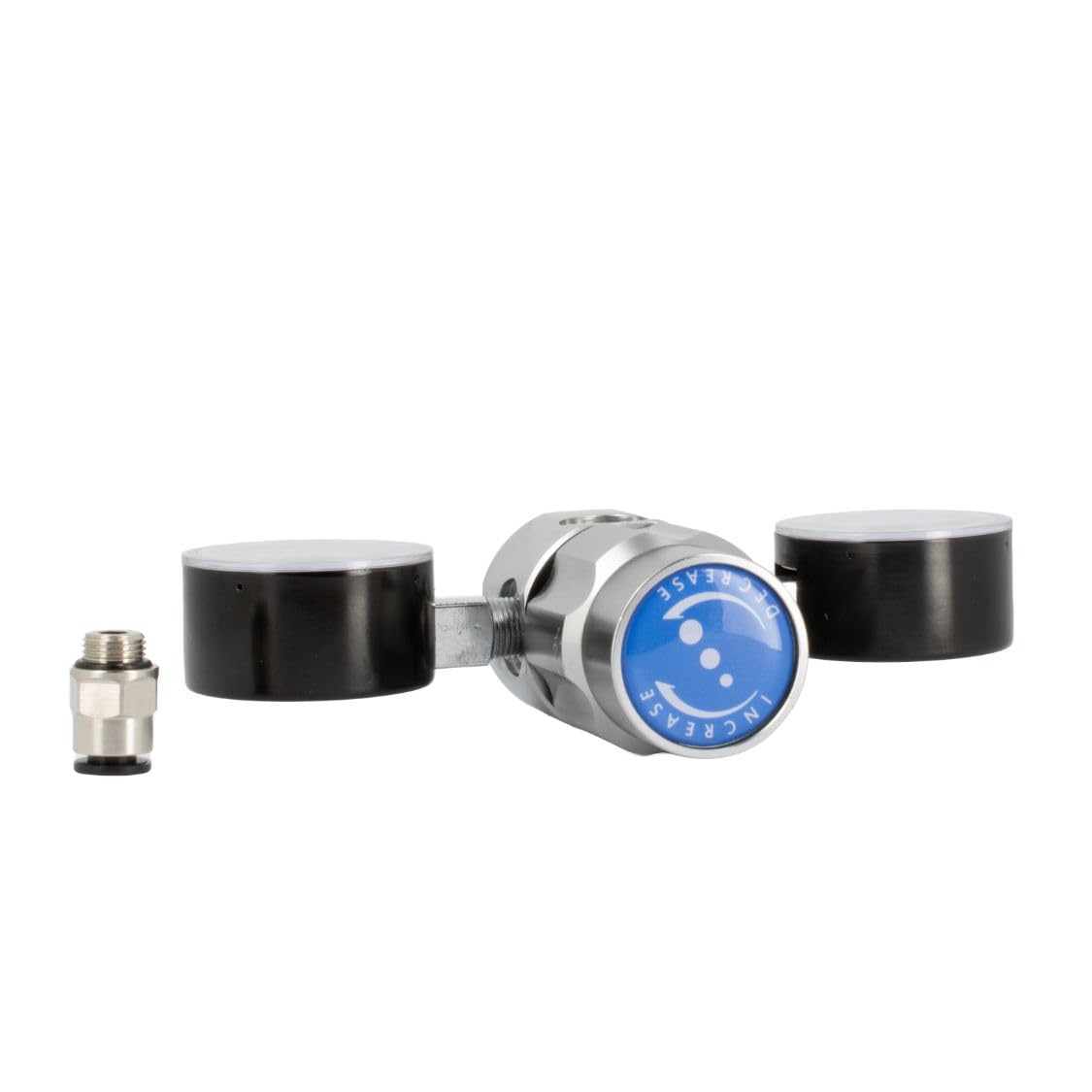 Bellerofonte Riduttore Pressione CO2 Doppio Manometro M11x1