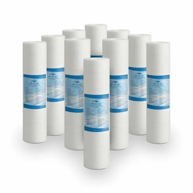 Bellerofonte 10 pollici cartucce sedimenti 10 pezzi 1 micron