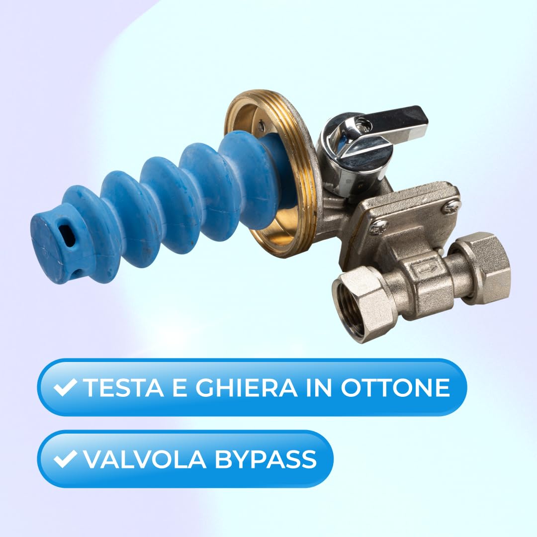 WK Dosatore Polifosfato Caldaia Ruotabile + 4 Pastiglie