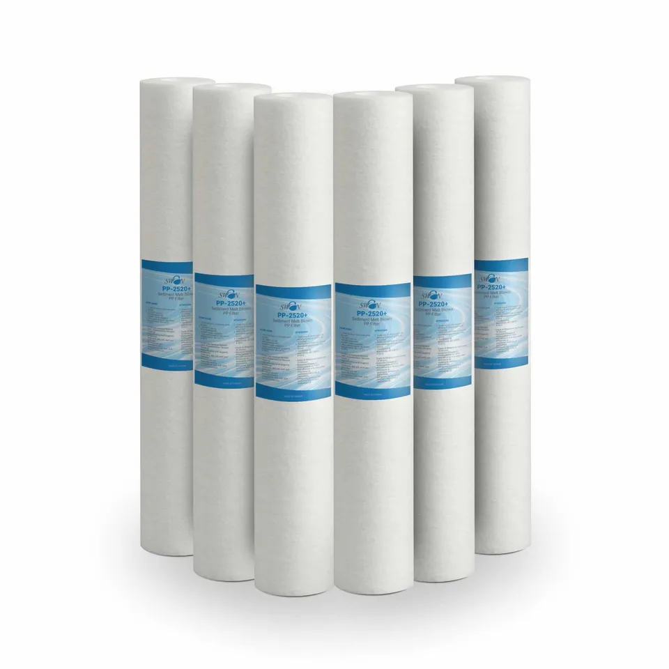 Bellerofonte cartucce sedimenti 20" 25 micron 6 pz